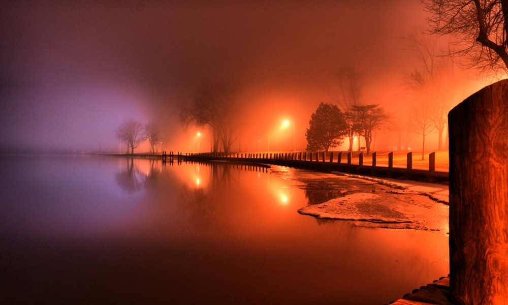 Orange light